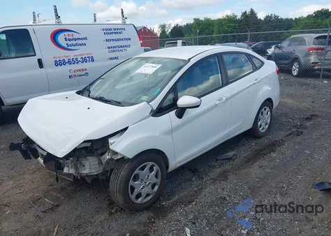 2012 Ford Fiesta Se из США, поврежденный, VIN 3FADP4BJ9CM180418